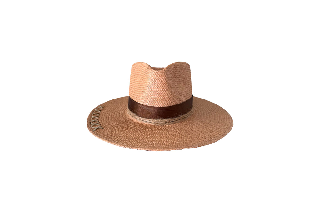 Cantera Panama straw hat, front view