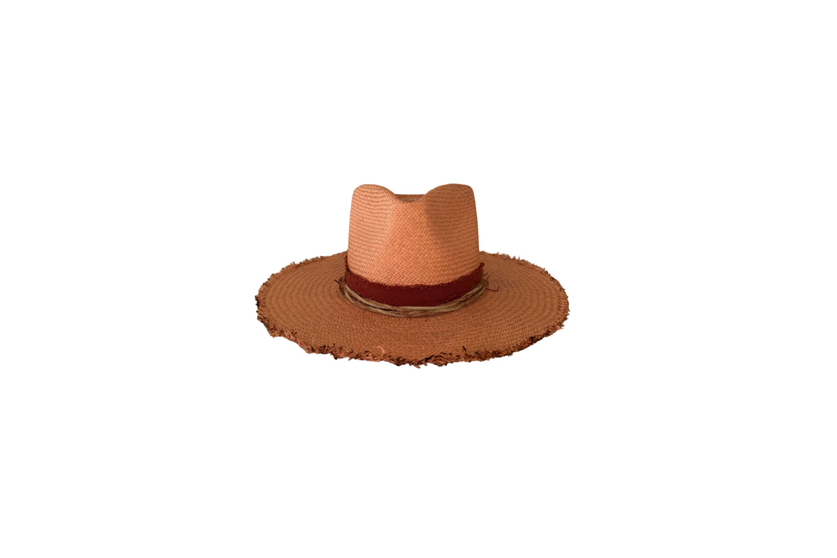 Médano Panama straw hat, front view