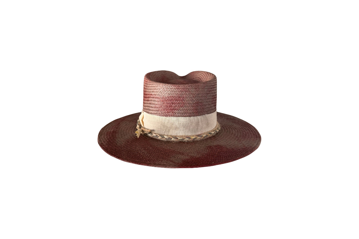 Granada Panama straw hat, back view